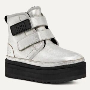 UGG NEMEL PLATFORM LEATHER STRAPS  available 5 and 6 KIDS Size NO Original Box